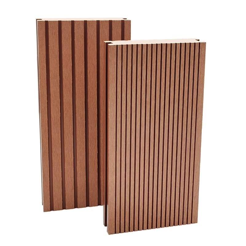 Tercel 140*25 mm Customized Waterproof Stripe Solid WPC Composite Deck Boards Decking That Looks Like Wood
