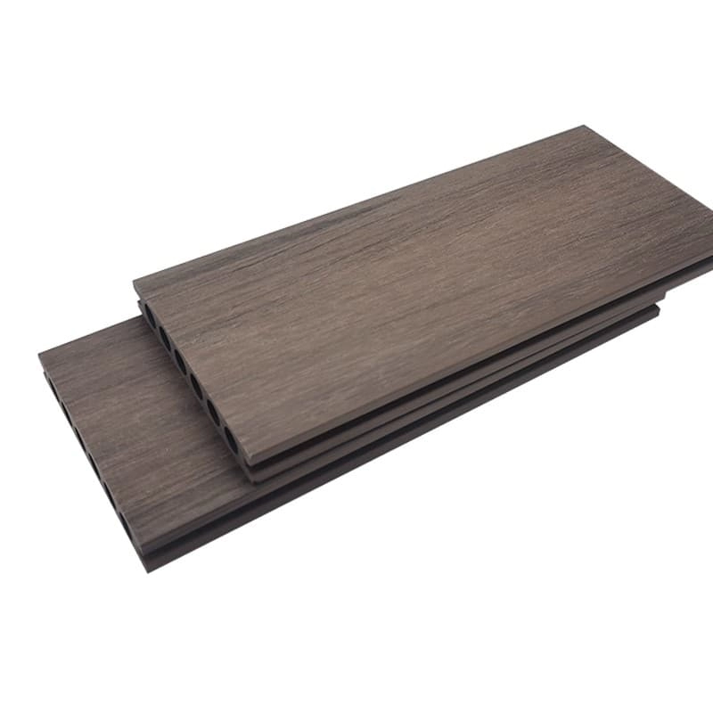China 3D woodgrain solid composite decking factory