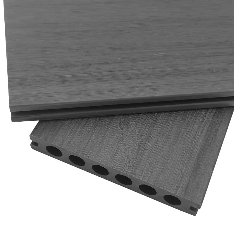 Tercel 140*23mm Non-cracking Non-warping Co-extrusion WPC Artificial Timber Decking Wide Composite Decking