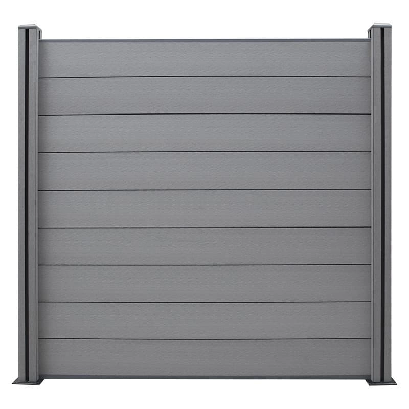 Tercel 90*20mm Easy to Install Wood Plastic Composite Fencing WPC Fence Panels