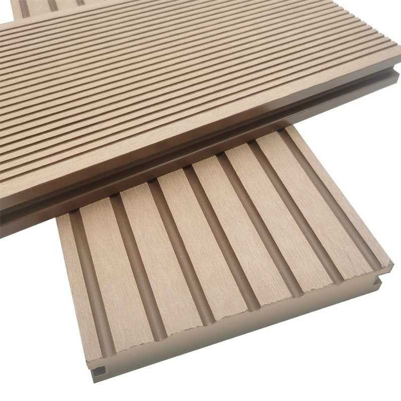 Tercel 140*25 mm Low Maintenance Stripe Solid Composite Boards WPC Composite Decking