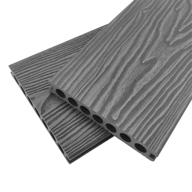 Tercel 150*23mm Low Maintenance Cost Deck Terrace Exterior 3D Wood Grain WPC Composite Deck Boards WPC Outdoor Decking Floor