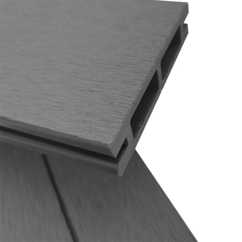 Tercel 90*20mm No Tedious Maintenance Grey Wood Plastic Composite Fencing Horizontal