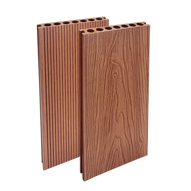 Tercel 140*25mm Long Lifespan 100% Recycled Woodgrain WPC Decking Composite Wood Boards