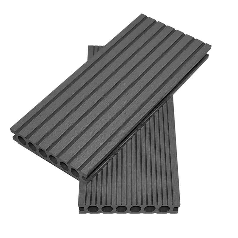 Tercel 140*30 mm Moisture-proof Grey Composite Decking Boards Double Sided Decking Boards