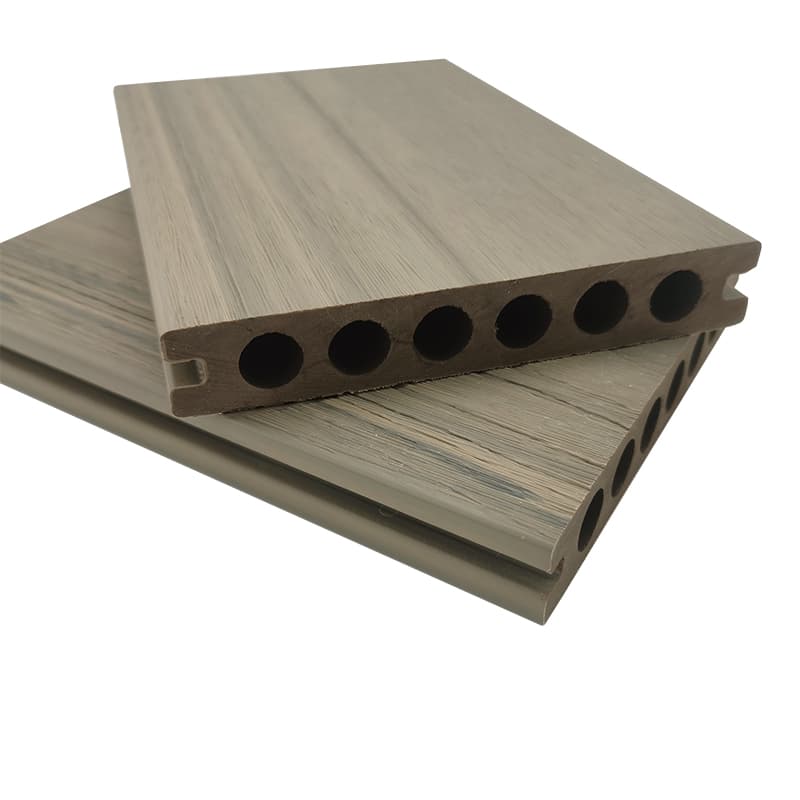 Tercel 140*23mm New Technology Fireproof Co-extrusion Grey Composite Decking WPC Terrace ECO Decking Boards
