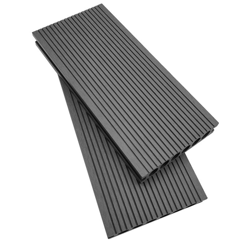 Tercel 140*40mm Barefoot-friendly Anti-slip Dark Grey Composite Decking WPC Composite Pool Deck