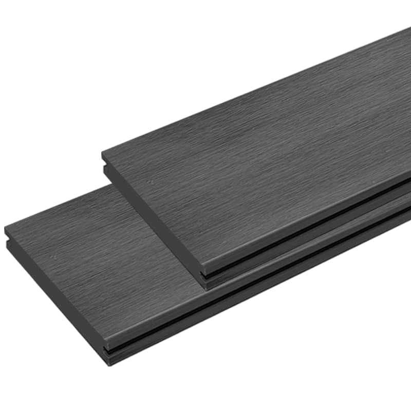 Tercel 140*25mm 100% Recyclable Eco-friendly Co-extrusion Solid WPC Decking Boards Grey Composite Decking