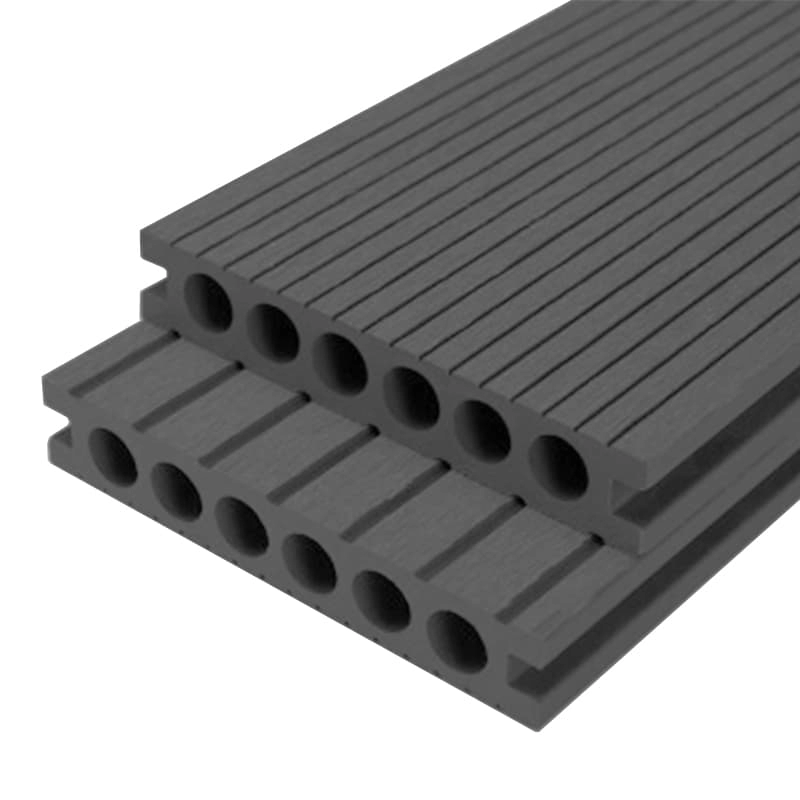 Tercel 140*30 mm Moisture-proof Grey Composite Decking Boards Double Sided Decking Boards