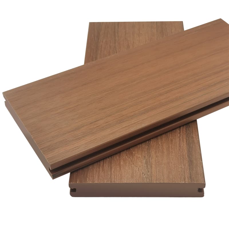 Tercel 140*25mm Anti-insect Anti-termite Co-extruded WPC Solid Decking Patio Composite Decking