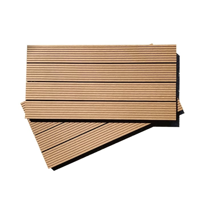 Tercel 300*600*20mm Mildew-proof Recyclable WPC Wood Deck Tiles over Concrete Composite Tiles Outdoor