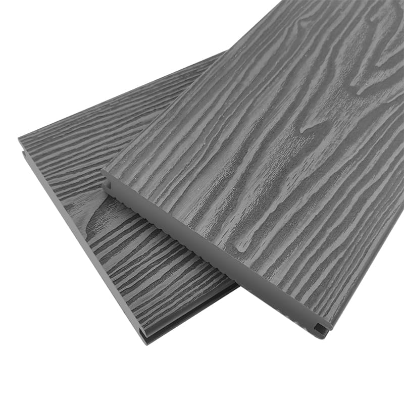 Tercel 140*25mm Environmentally Friendly 3D Wood Grain WPC Composite Decking Wood Effect Composite Decking Boards