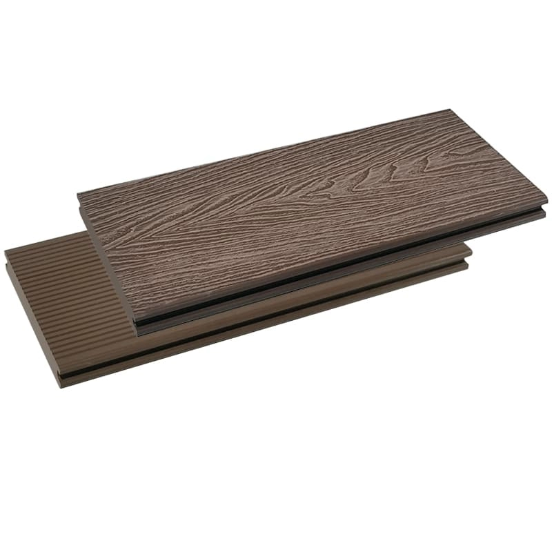 Tercel 140*25mm Natural Wood Texture Appearance 3D Solid WPC Wood Grain Decking Board Boards