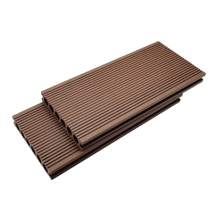 Tercel 140*23mm WPC Interlocking Patio Deck Tiles Plastic Large Form Interlocking Composite Decking Boards