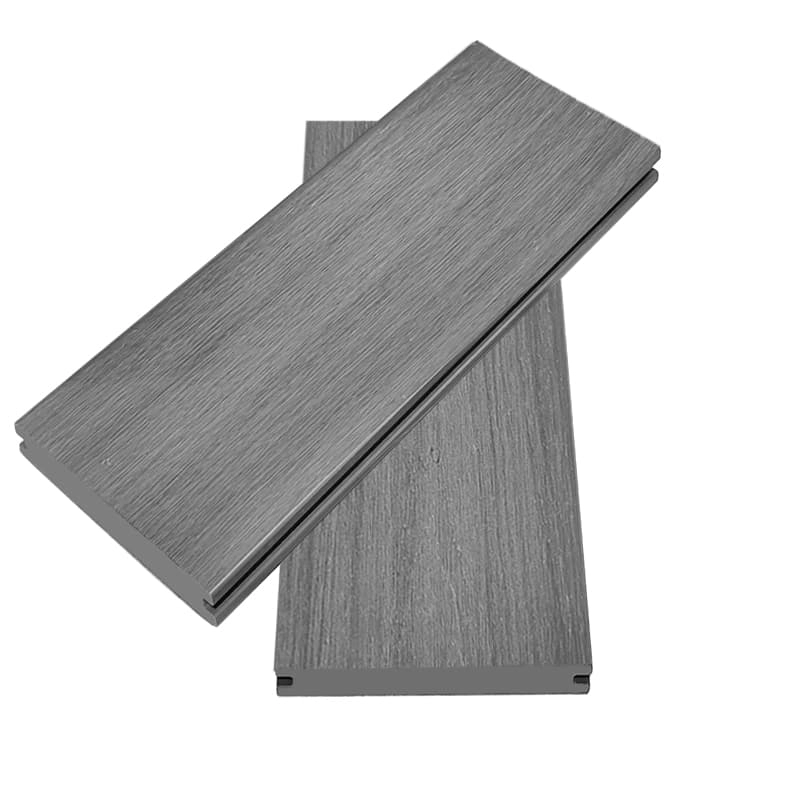 Tercel 140*25mm Solid Decking Board WPC Co-extrusion Deck Flooring Outdoor Non-slip Tiles for Decking Outdoor