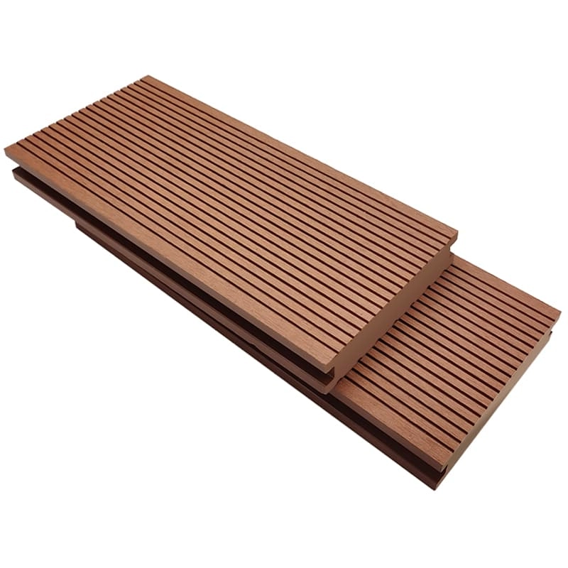 Tercel 140*25 mm Waterproof Moisture-proof WPC Stripe Composite Deck Floor WPC Solid Outdoor Boards over Wood Deck