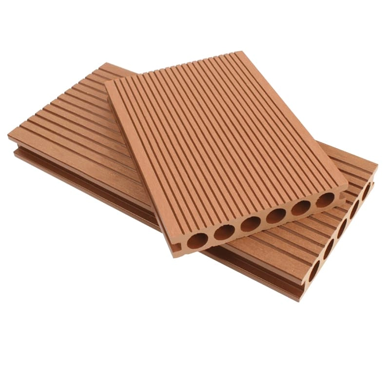 Tercel 140*30 mm Recyclable Eco-friendly Teak WPC Composite Deck Board Tiles