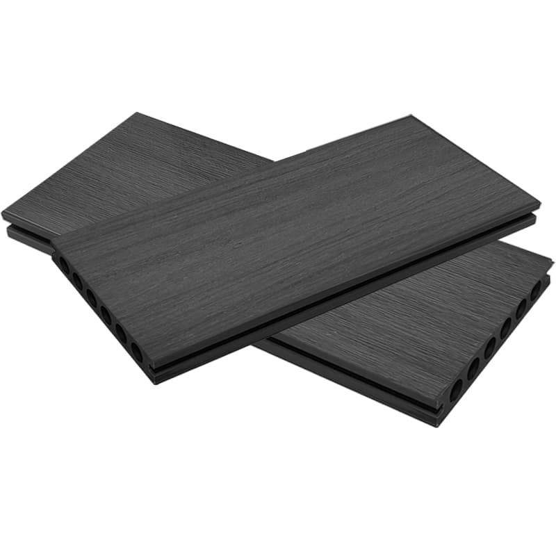 Tercel 140*23mm No Tedious Maintenance Processes Wood Plastic Composite Decking Co-extrusion WPC Decking Floors for Garden