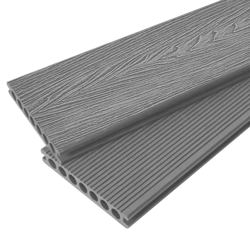 Tercel 148*23mm Formaldehyde-free Non-slip 3D Wood Grain Wooden Decking Boards for Balcony