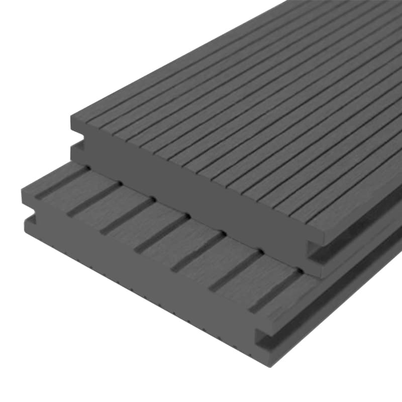 Tercel 140*30 mm Anti-insect Anti-termite Dark Gray WPC Solid Decking Floor WPC Wooden Floor Decking Boards