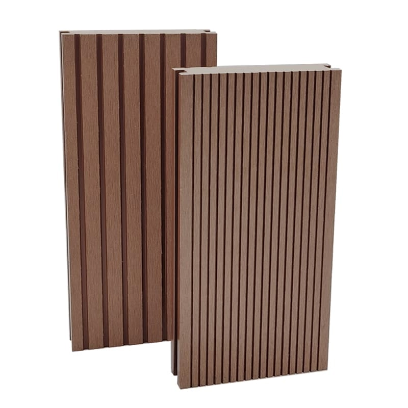 Tercel 140*25 mm No need for a Second Renovation Wood Plastic Composite Solid Decking Board Wood Decking over Grass