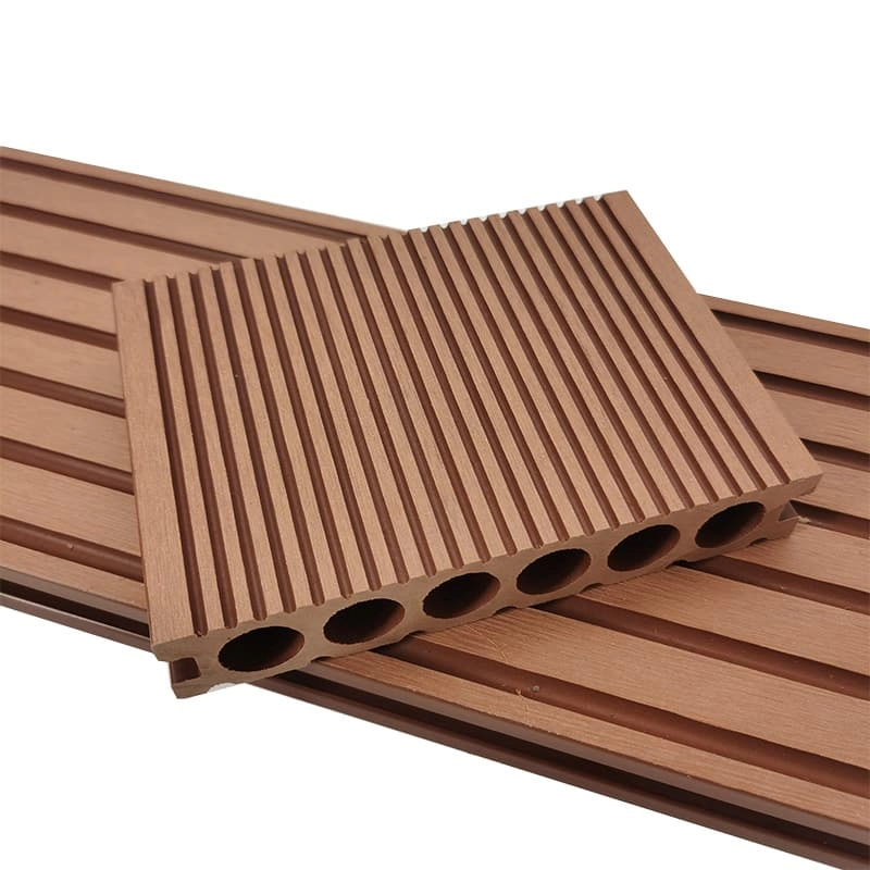 Tercel 140x30mm Eco-friendly Non-cracking Wood Plastic Composite Decking 3.6/ 4.8 Composite Decking Board