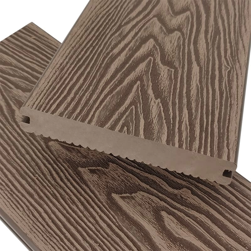 Tercel 140*25mm Natural Wood Looking & Feeling 3D Woodgrain WPC Decking Bunnings High Quality Man Made Deck Board